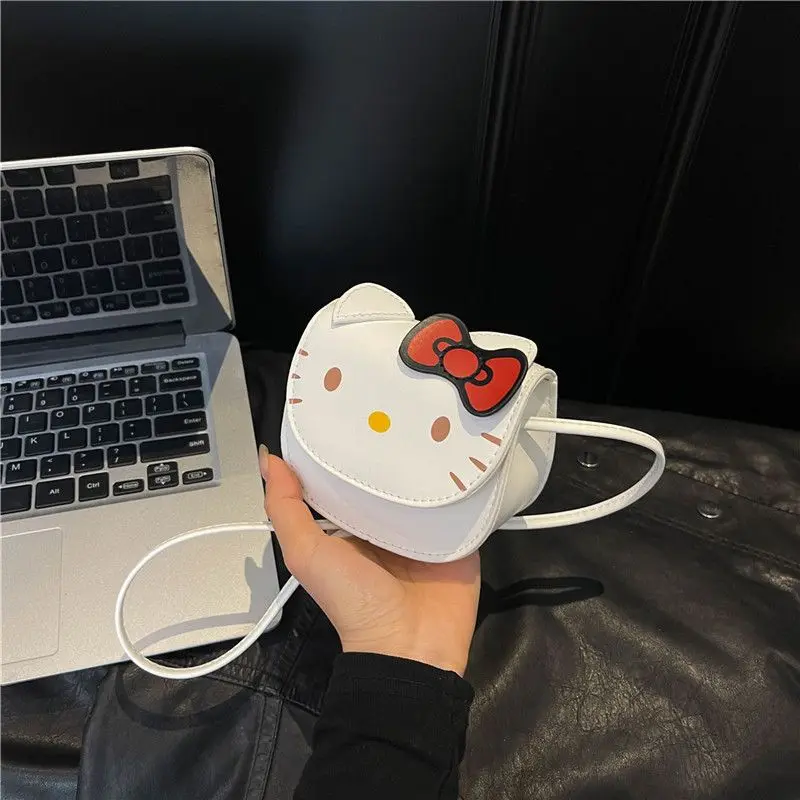 헬로 키티 만화 크리 에이 티브 미니 변경 저장 가방 귀여운 패션 다목적 의류 액세서리 크로스 바디 백 생일 선물