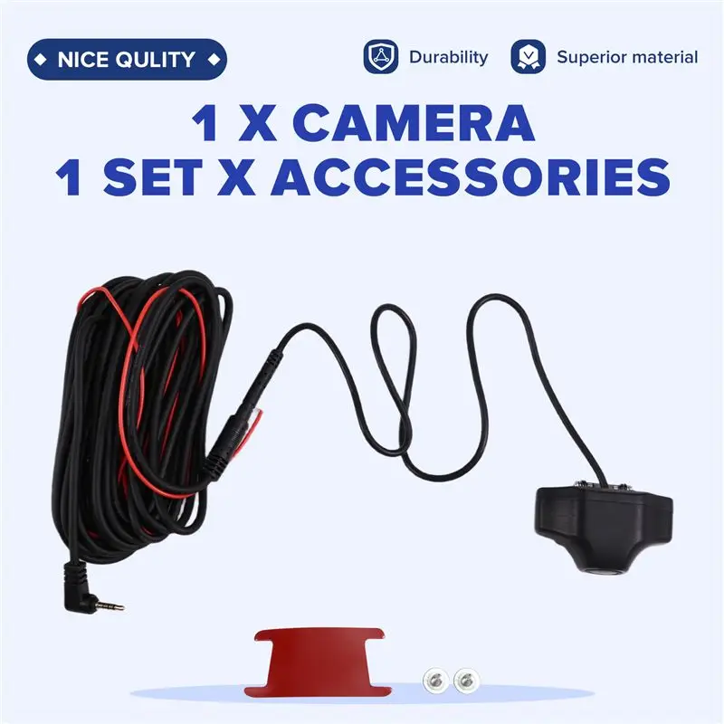 popop For AZDOME PG17 M63 Lite Rear View Camera 4 Pin Night Vision Backup Parking Reverse Waterproof HD Video Vehicle Camera