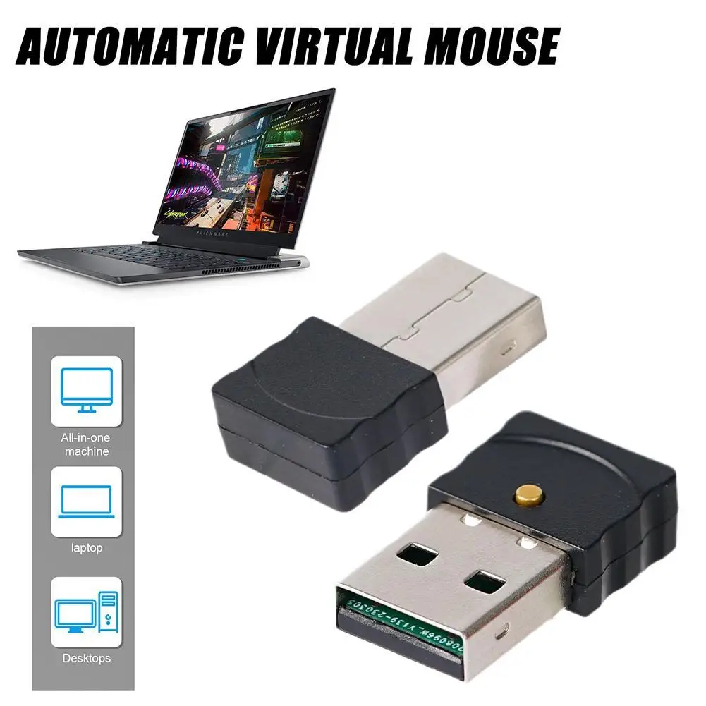 Undetectable Mouse Shaker Device USB Port Keep Compute/ PC/ Laptop Awake Driver-FreePlug