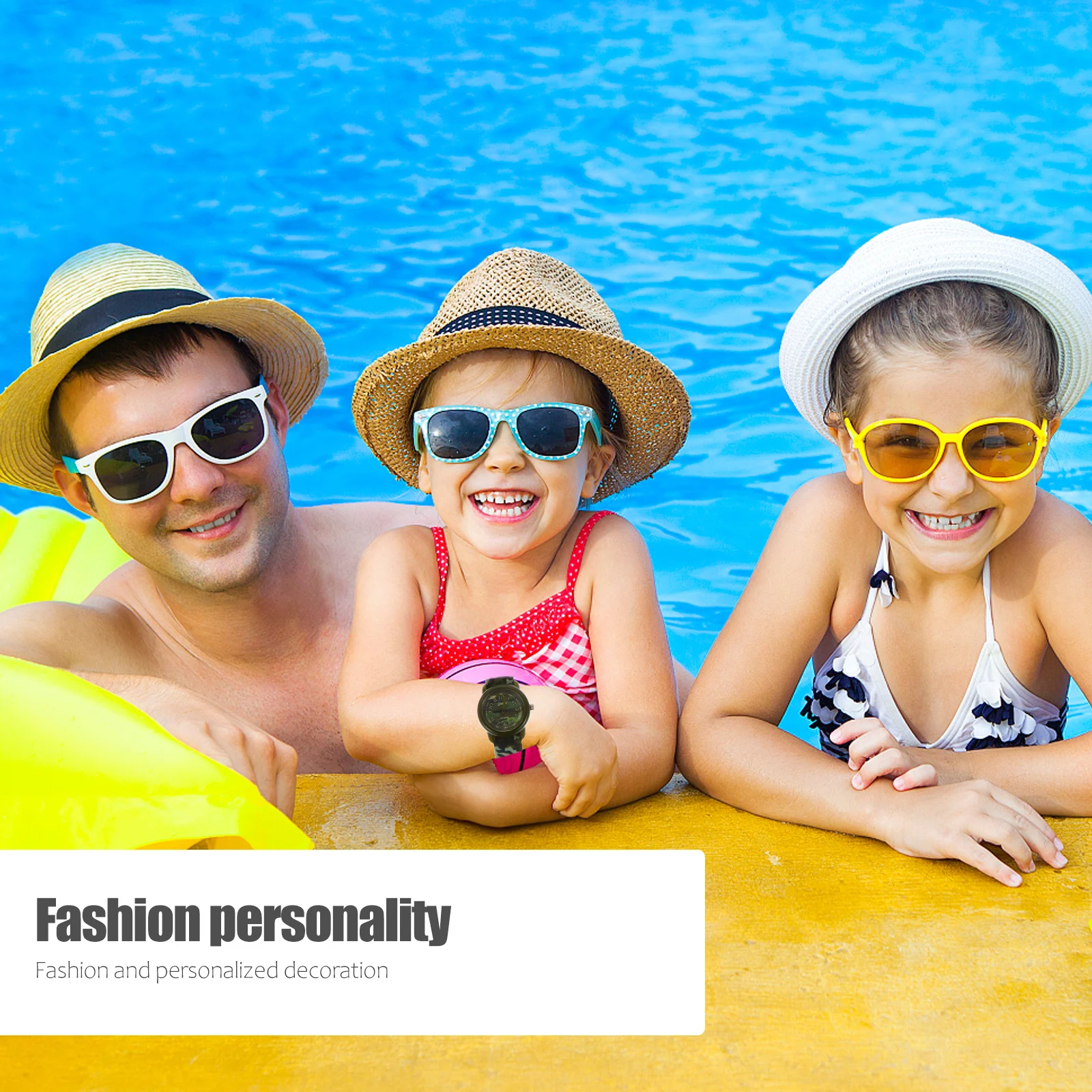 1Pcs Waterproof Kids Watch Camouflage Creative Comfortable Wristwatch Suitable for Daily Wear Travel Cartoon Quartz