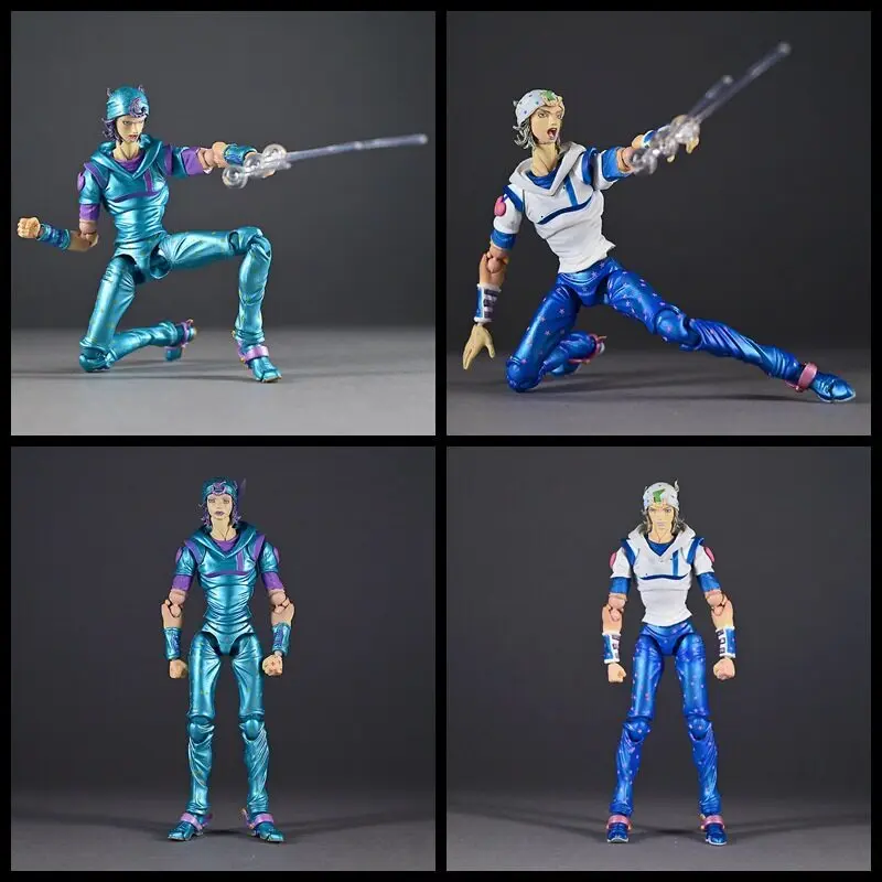 

Коллекционная аниме-фигурка Джонни Джостара из Jojo's Bizarre Adventure Steel Ball Run, супер-экшн статуэтка для фанатов, игрушка-подарок для мальчиков