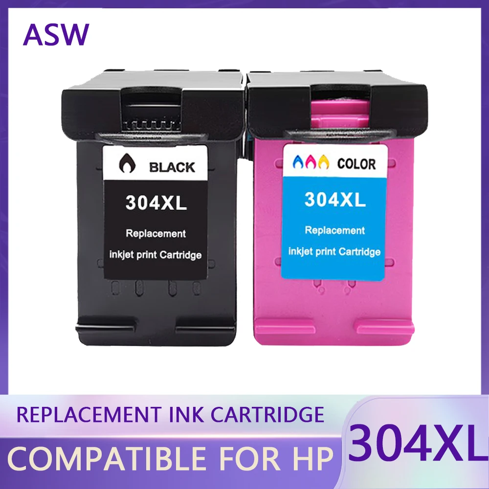 

Сменный чернильный картридж ASW 304XL для принтера HP 304 HP 304 XL Deskjet Envy 2620 2630 2632 5030 5020 5032 3720 3730 5010