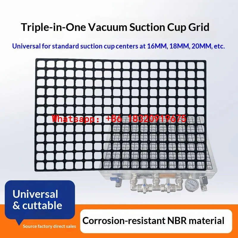 Cyclmotion CNC vacuum suction cup sealing strip without protective pad porous universal upgraded three-in-one mesh siliconestrip