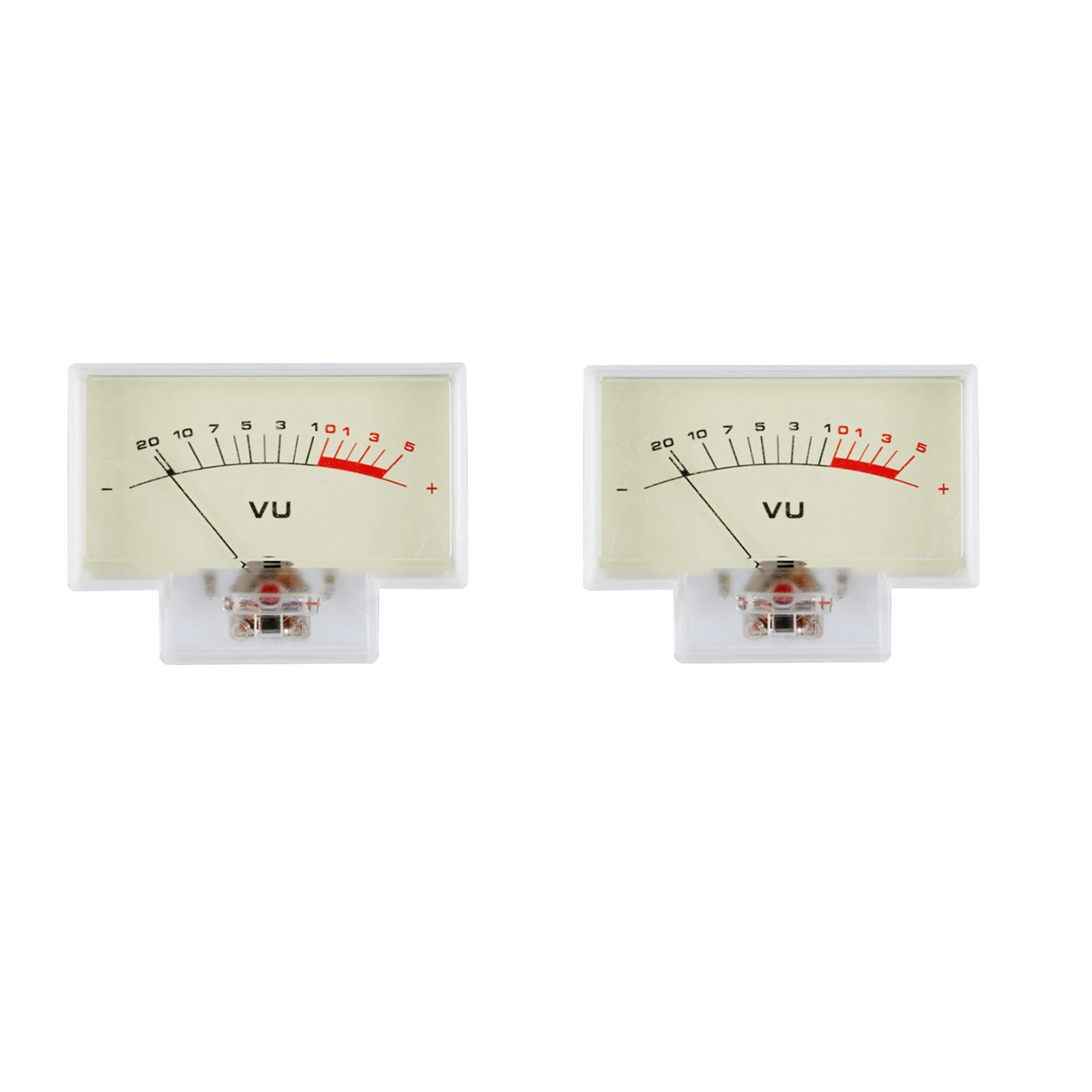 2pcs TN-72 VU Meter Front Amplifier DB Level Meter Power Meter With Backlight