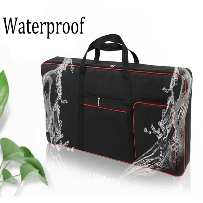 420D Waterproof Nylon Bag for 61 Keyboard Backpack Electronic Piano Cover Case for Electronic Organ Durable Gig Bag