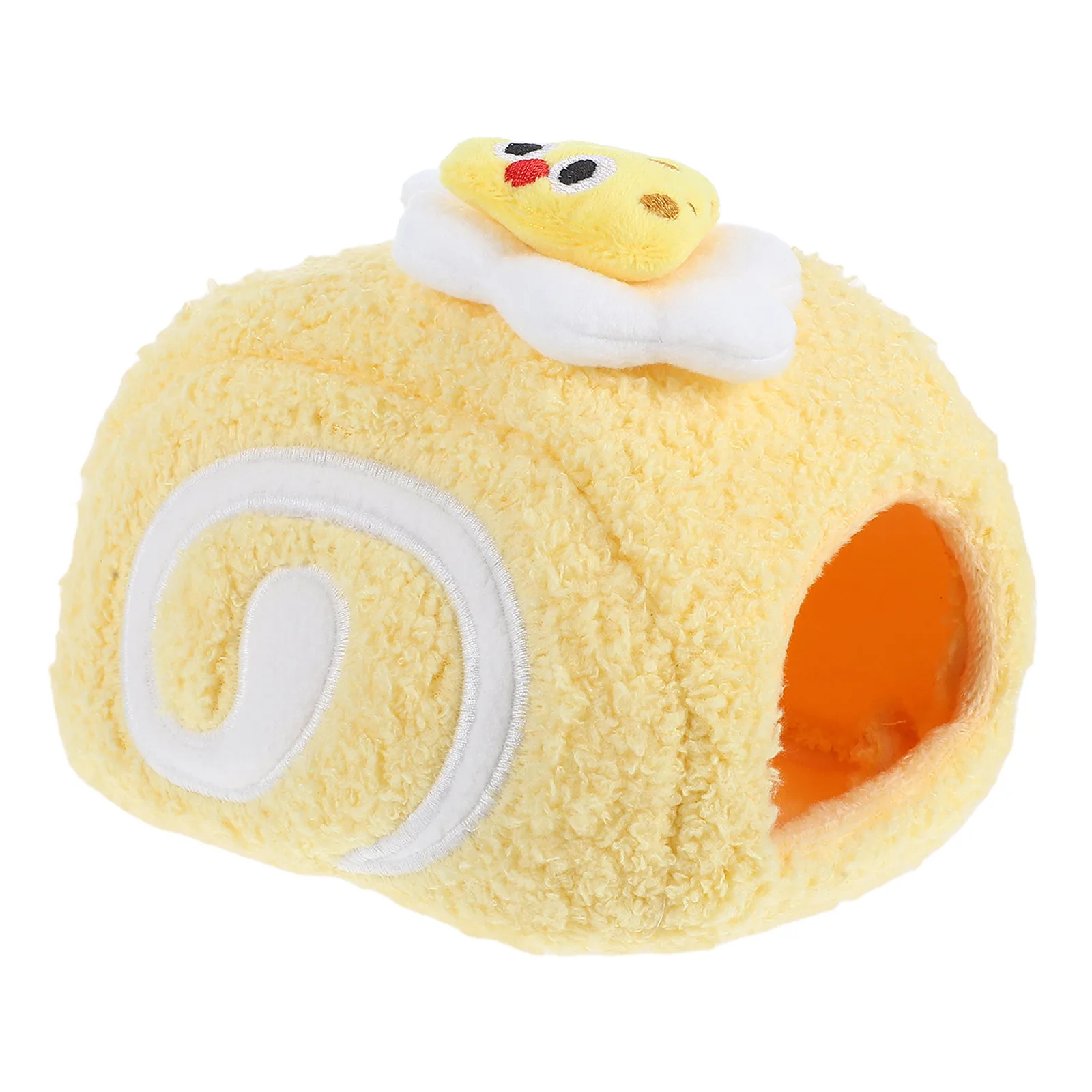 

Winter Cotton Nest Roll Shaped House Cozy Warm For Hamsters Animal Hammock Rabbit Small Pet Shelter Hideout Bed Hideaway House