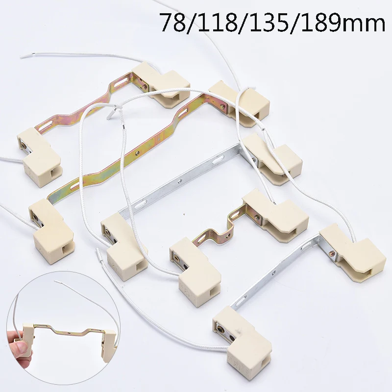 

1PC 78/118/135/189mm R7S Flood Halogen Light Bulb Ceramic Lamp Base Holder Adapter Socket Lights Holder Converters