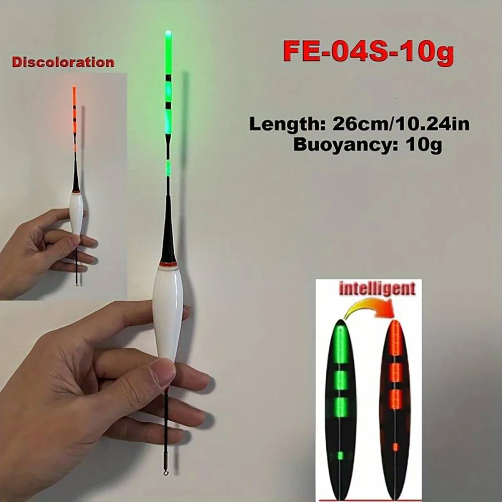 Angeln Smart Electronic Float Schwerkraftsensor Led 2g 5g 7g 10g Toller Auftrieb 2024 Pose Bobbers mit CR425 Batterie Leuchtstab