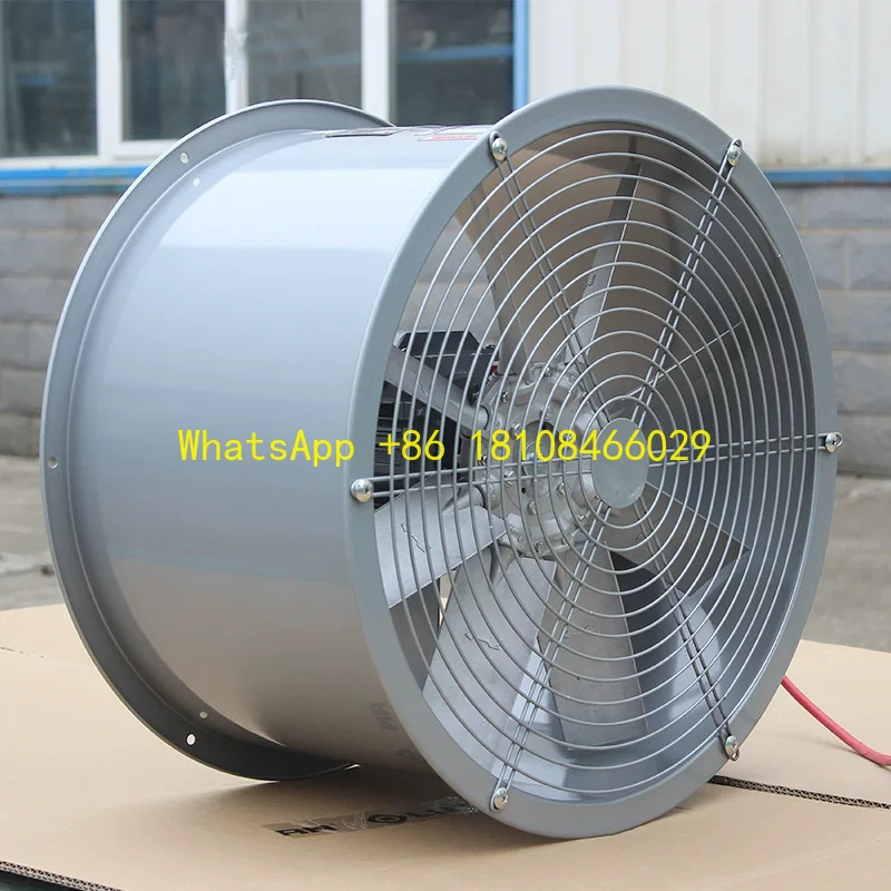 المعدات الصناعية قائمة بذاتها AC الكربون الصلب الخاصة إلى الأمام ارتفاع درجة الحرارة والرطوبة العالية مروحة التدفق المحوري #1