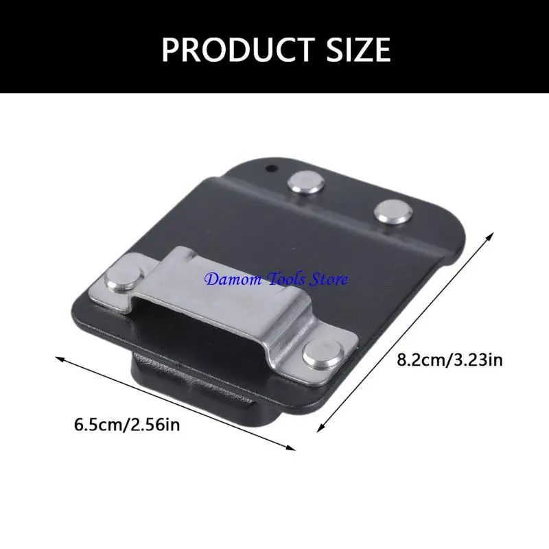 57BE Clip-on Tape Measure Measure Clip للأحزمة والجيوب يعزز الإنتاجية للنجارين والبنائين