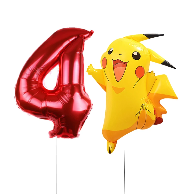 Liebliches Pikachu-Themen-Party-Ballonset Geburtstags-Dekorations-Ballonkit Party-Geschenke für Kinder – Detail 24