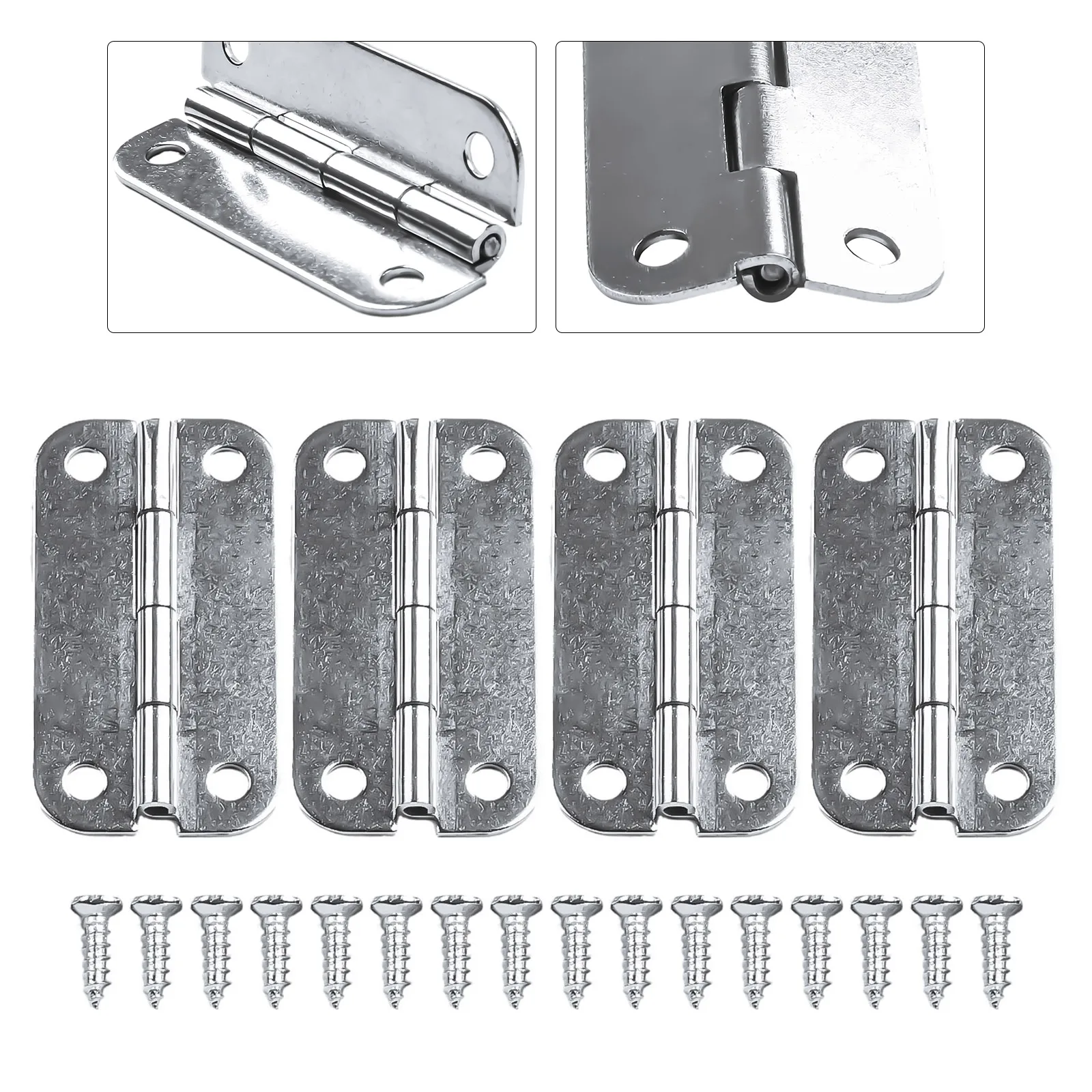 Screws Cooler Hinges 4Pack Cooler For Igloo Ice Chests Hinges Kit Part Rectangular Replacement Stainless Steel