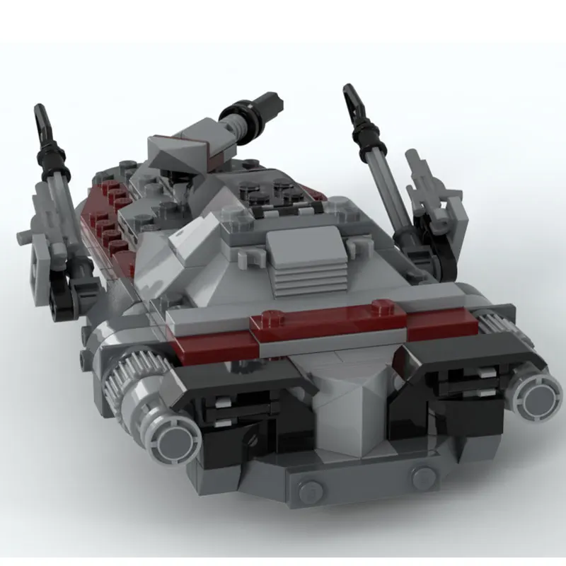 270 قطعة MOC- 211341   فيلم حرب الفضاء المتمردين القتالية بنة نموذج DIY التجمع الإبداعي لعب الأطفال هدية عيد ميلاد #2