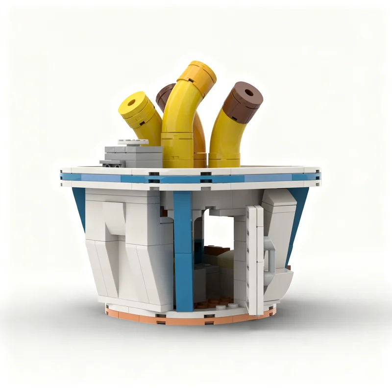 208 stuks MOC Stad Churros Kraam Model Bouwstenen Constructie Monteren DIY Speelgoed Idee Creatieve Baksteen Kerstcadeaus Onderwijs