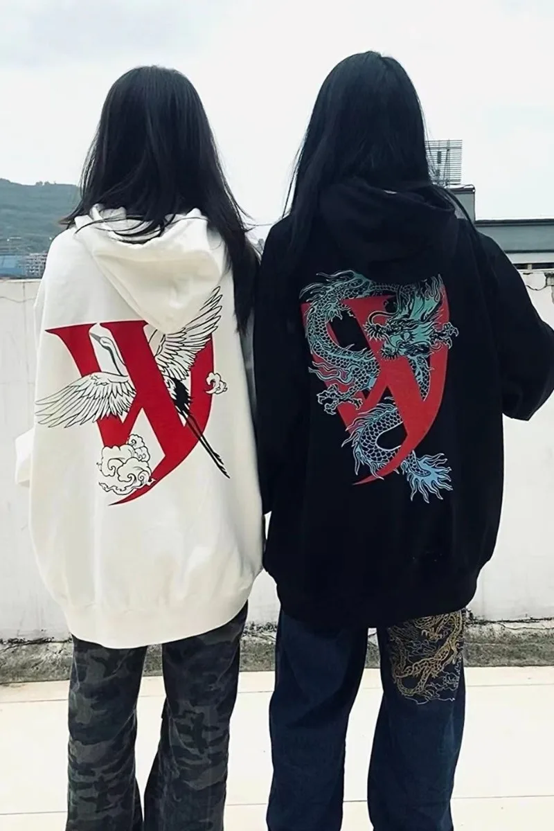 初秋の新作、ゆったりとしたカジュアルで万能なスタイル、男女兼用、トレンドのストリート系で快適な服