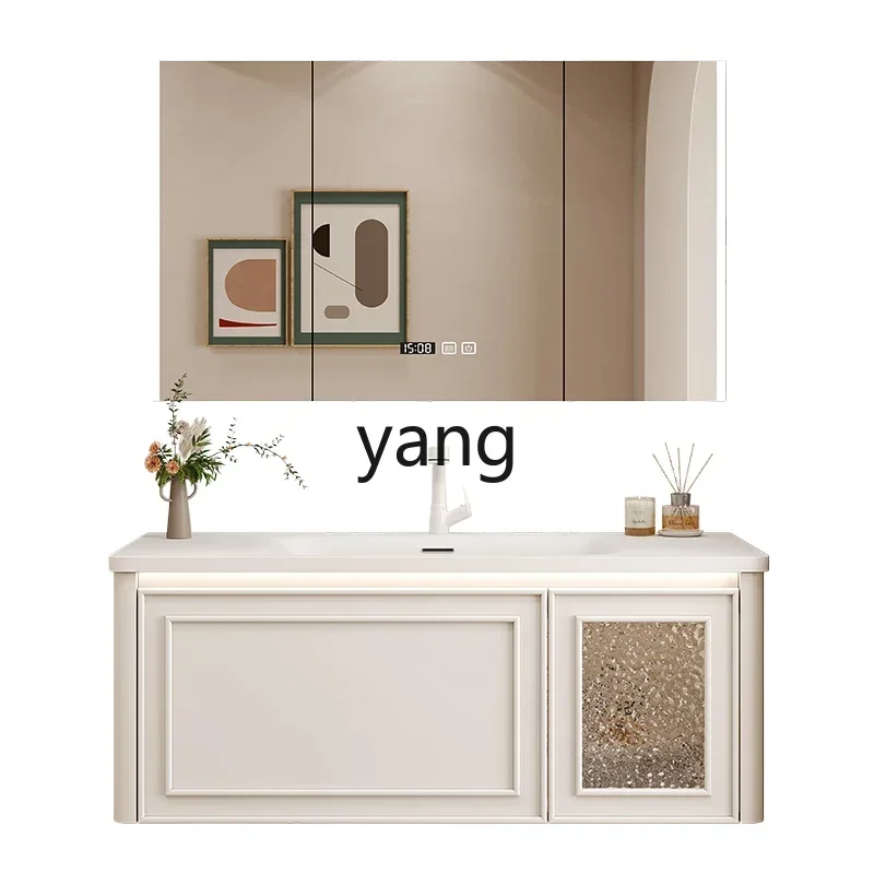 LH  Bathroom Cabinet Combination Toilet Skin Sense Wash Table Washbasin Cabinet