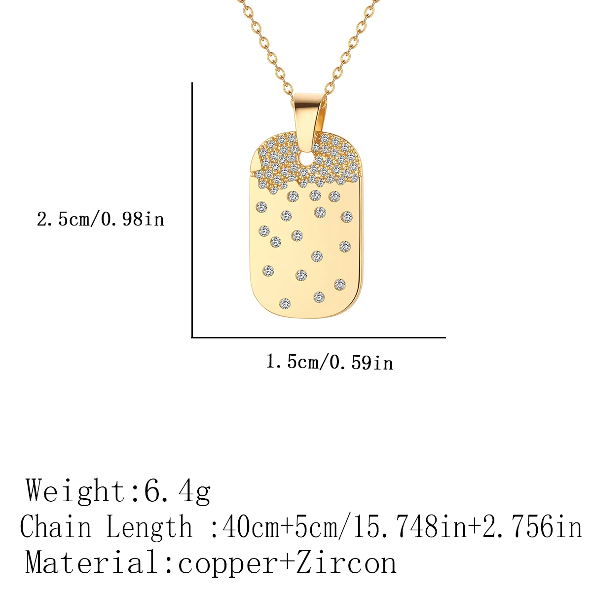 Chandler Unique Cluster Shape Statement Pendant Necklace Birthday Commemorative Gift for Women