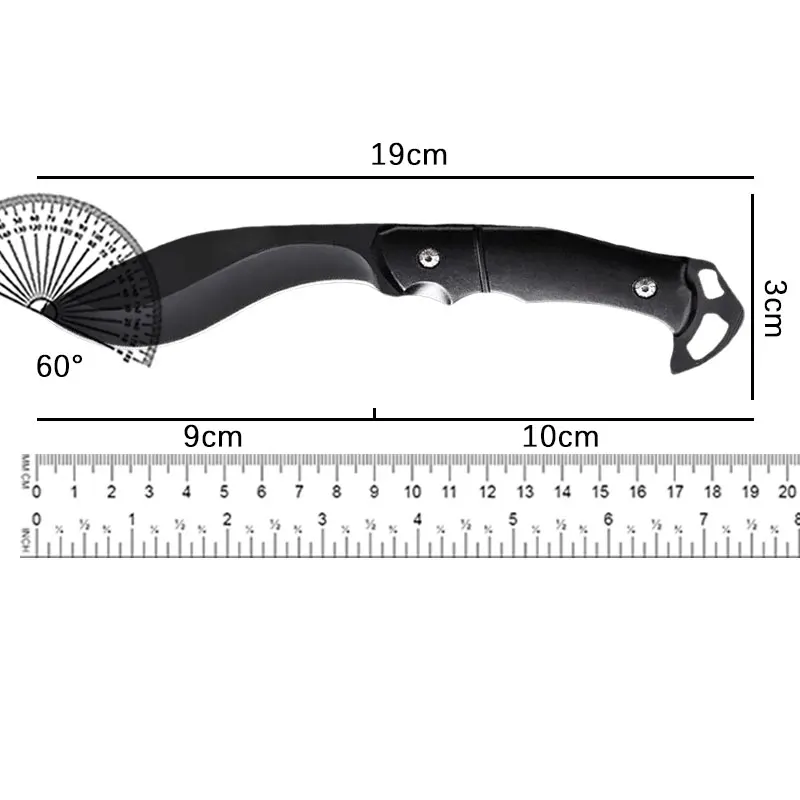 High Hardness Knife, Portable Knife, Outdoor Camping Straight Knife