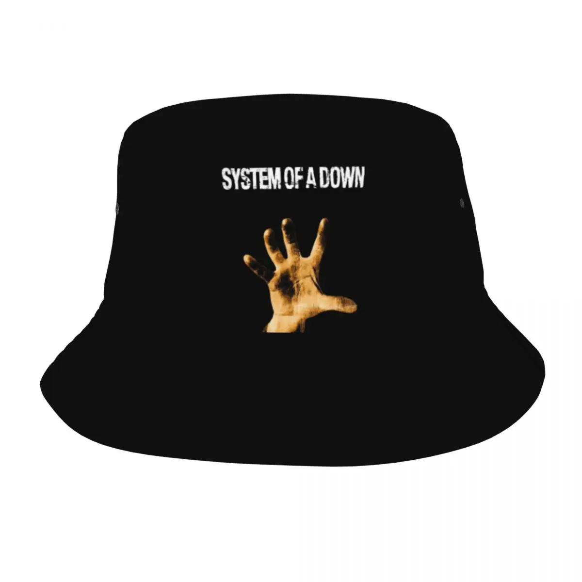 Classic Rock Band System Of A Down Bob Bucket Hat Men Women UV Protection Heavy Metal Band Soad Fisherman Hat Beach Hatwear