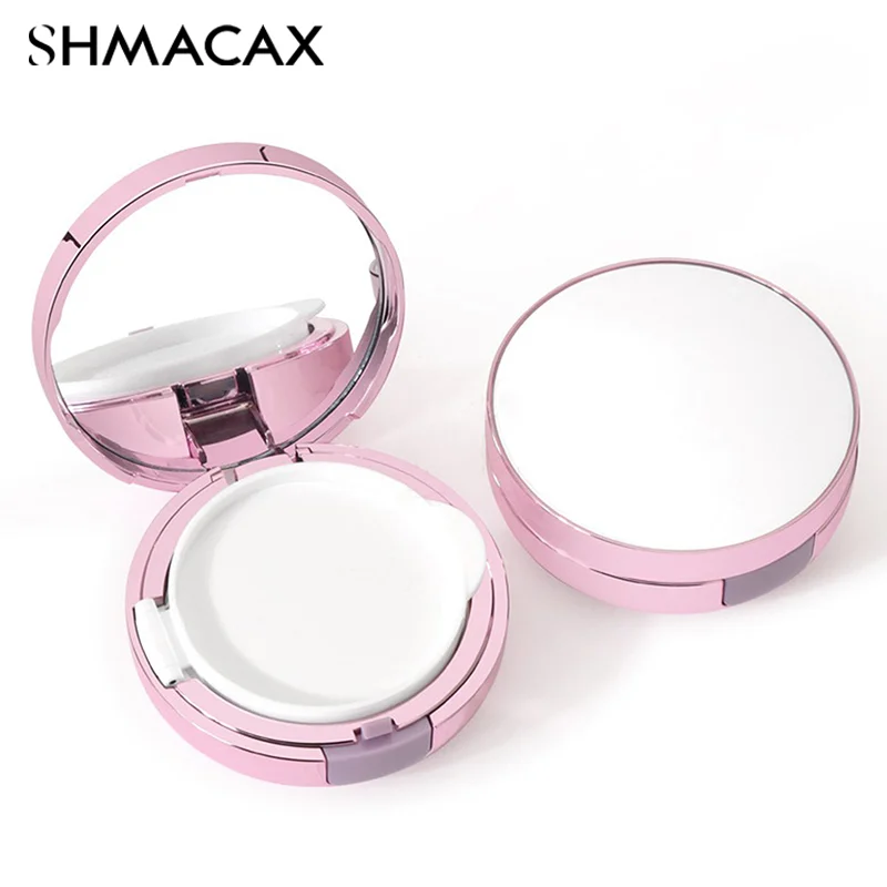 15g Empty Air Cushion Puff Box Portable Cosmetic Makeup Case Container With Powder Sponge Mirror For BB Cream Foundation