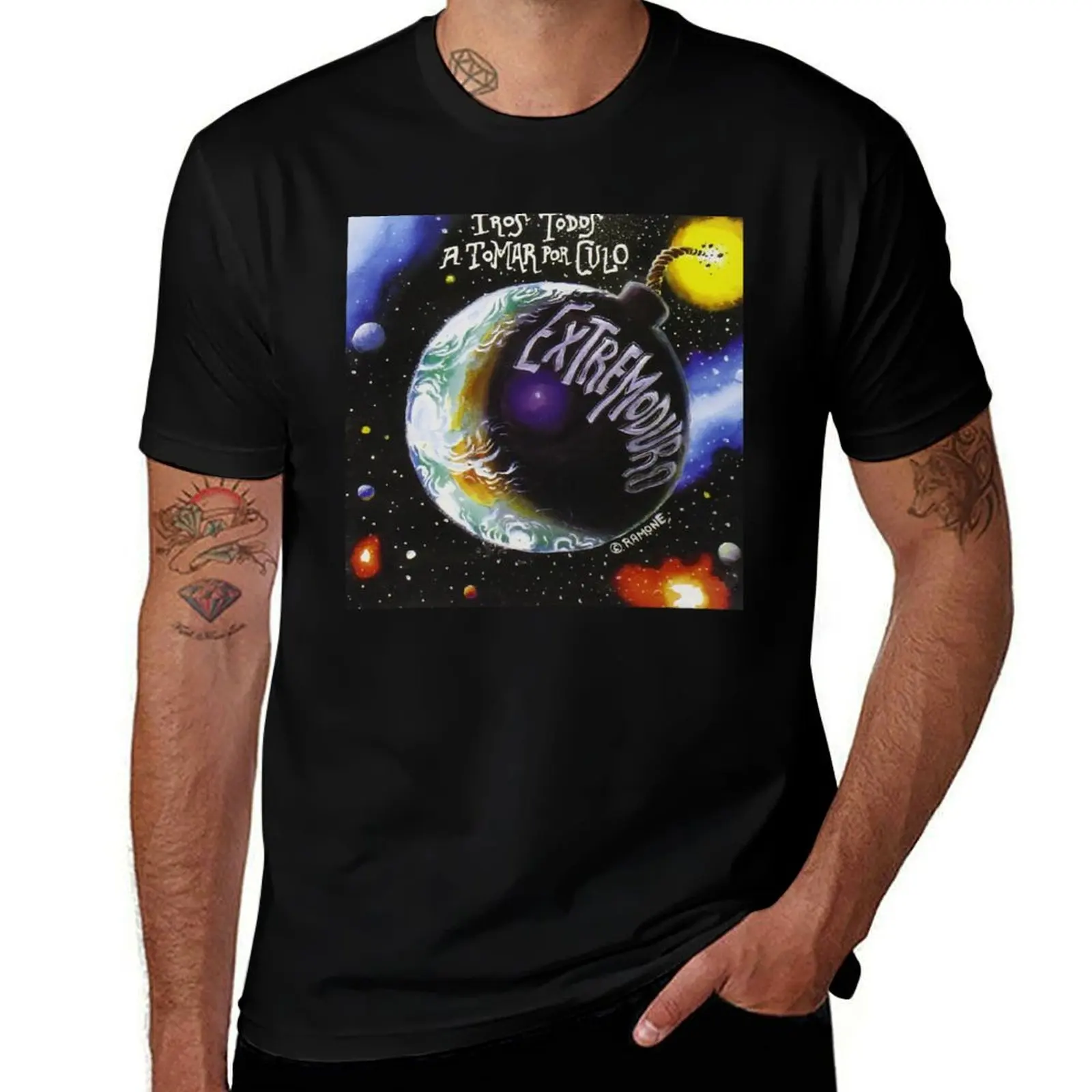 

t 1997 Todos Culo cotton for Iros - T-Shirt Por album man cotton shirts T-Shirt t shirt man soft Extremoduro Tomar a