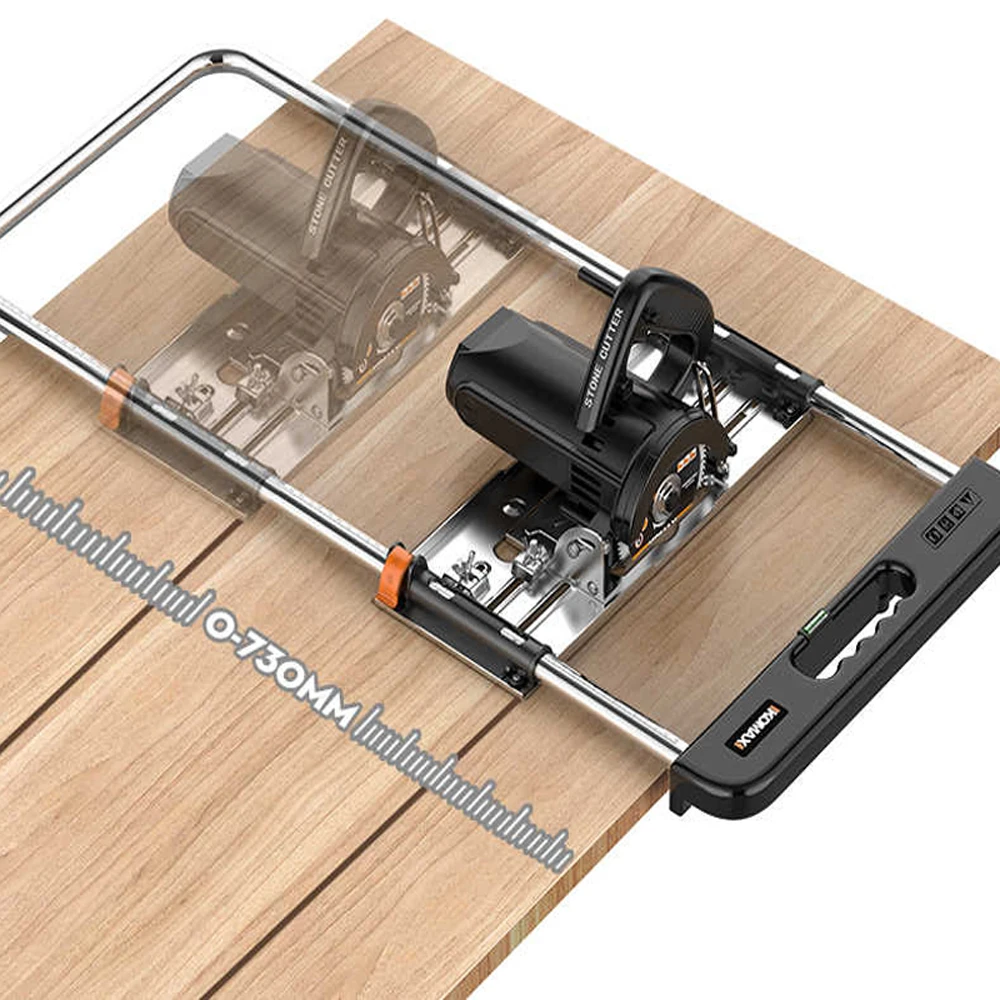 Para sierra Circular eléctrica de 4/5 pulgadas, máquina cortadora, guía de borde, posicionamiento, tabla de cortar, herramienta, fresado, ranura, carpintería DIY