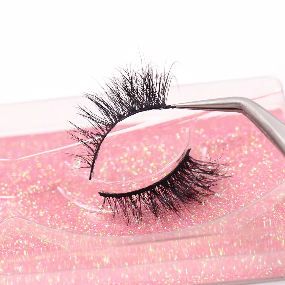 LEHUAMAO Half Eyelashes Natural Half Eye False Eyelashe Soft Wispy 3D Mink Lashes Eyelash Extension For Foxy Eye Sexy Eye Makeup