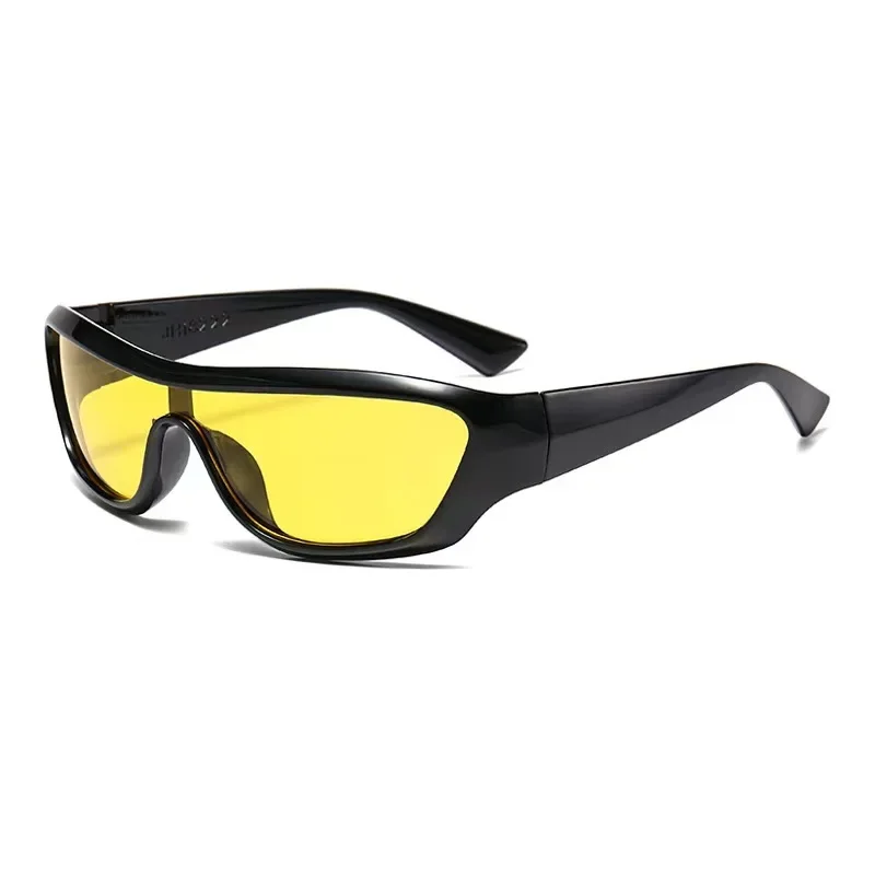 Nouvelles lunettes de soleil Y2K pour hommes et femmes lunettes de cyclisme de sport lunettes de soleil pour hommes femmes lunettes sens de technologie lunettes