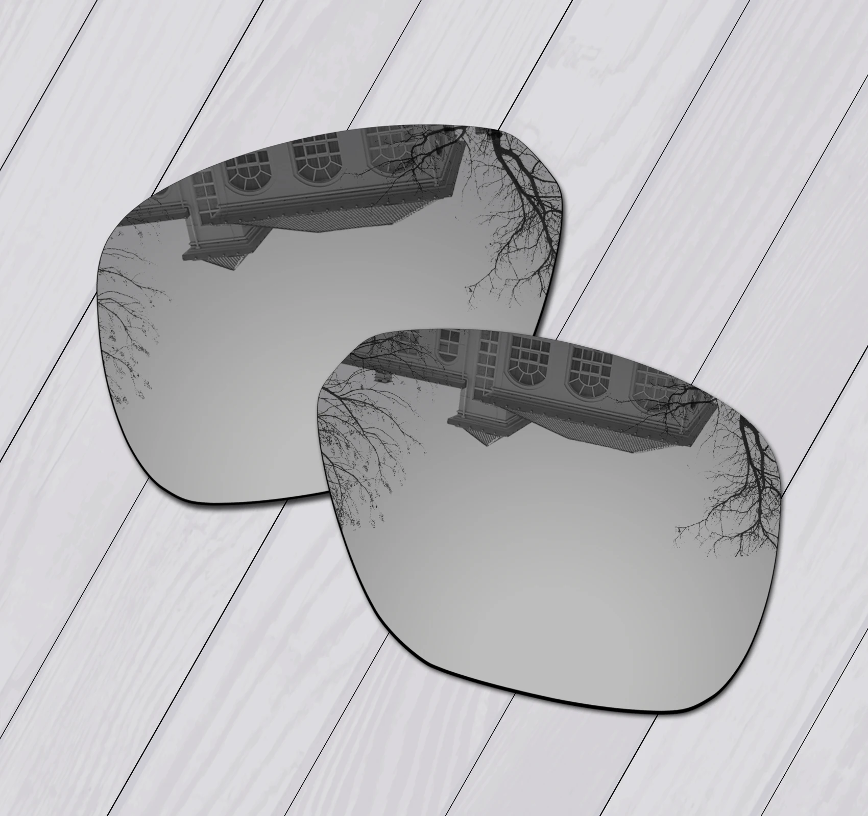 E.O.S Polarized Enhanced Replacement Lenses for Oakley Crossrange Patch OO9382 - 60mm | Crossrange Patch Asian Fit Sunglasses