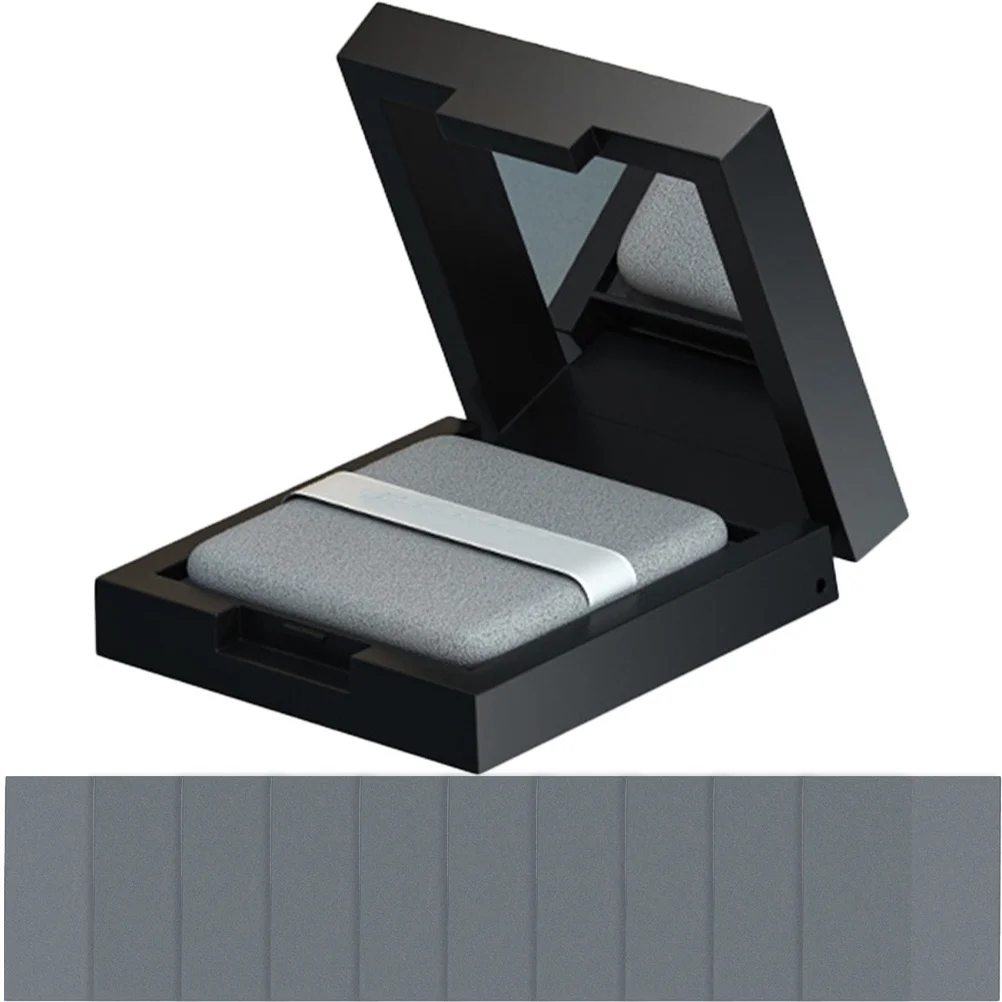 1 Juego de papel absorbente de aceite Facial compacto, hojas secante portátiles, espejo, maquillaje, papel de Control de aceite Facial para piel grasa