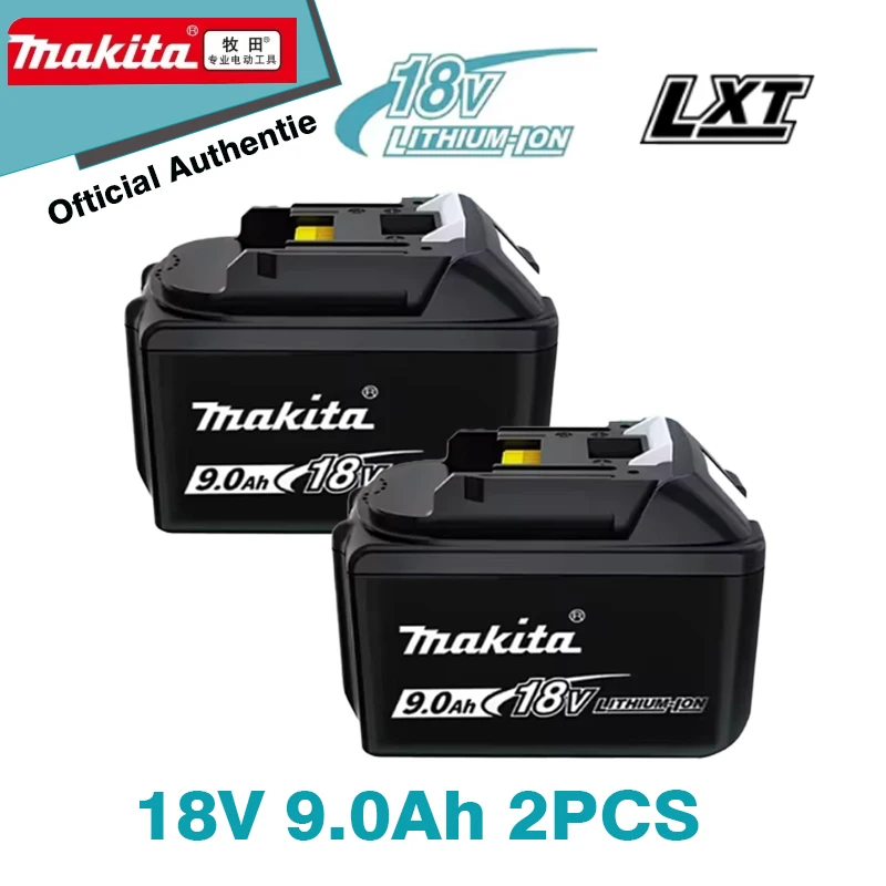 

100% оригинальная аккумуляторная батарея Makita 18 В 9,0 Ач, для Makita BL1830 BL1830B BL1840 BL1840B BL1850 BL1850B аккумулятор для электроинструментов