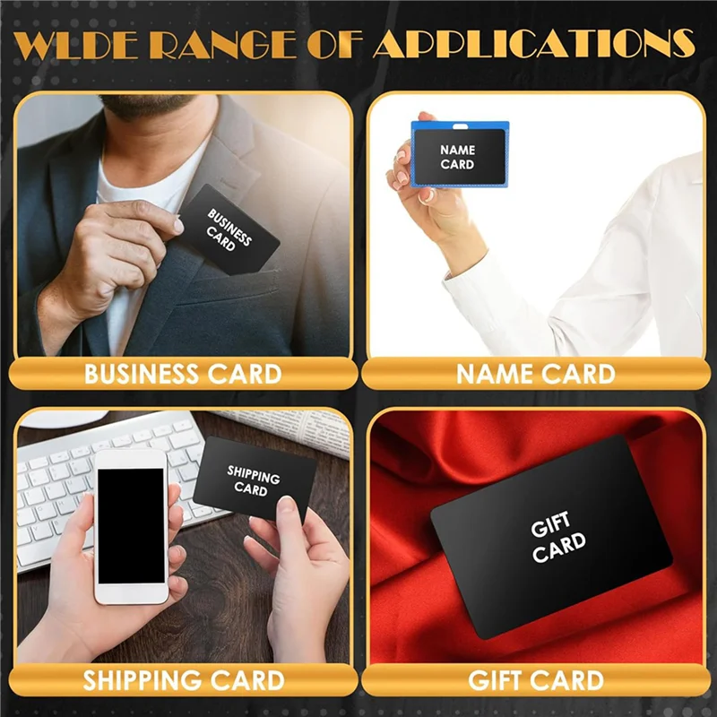 AA76-360 pezzi grezzi per incisione su metallo foglio di alluminio colorato incisione laser biglietti da visita incisione carte regalo fai da te A