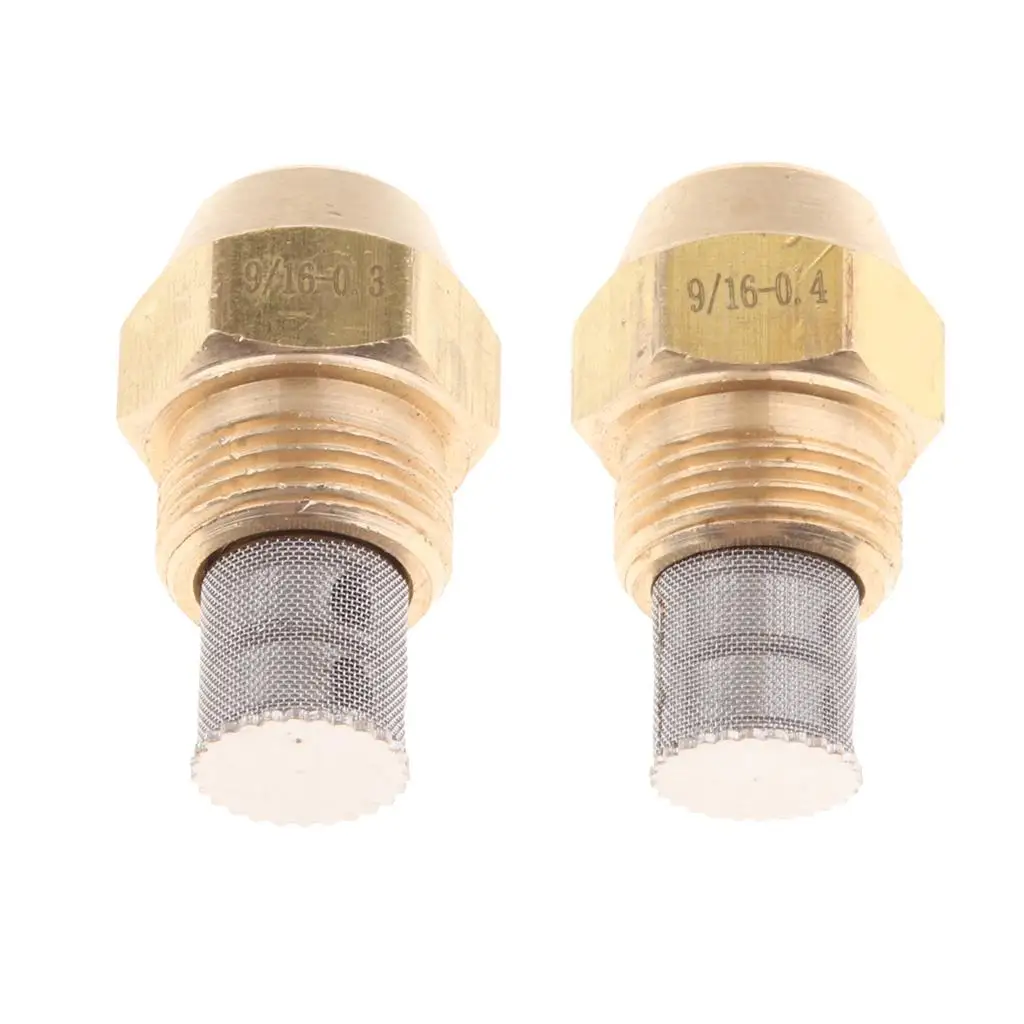 Oil Burner Nozzle Brass Atomizing Replacement for Oil Heater 12V 220V Diesel Stove Controller