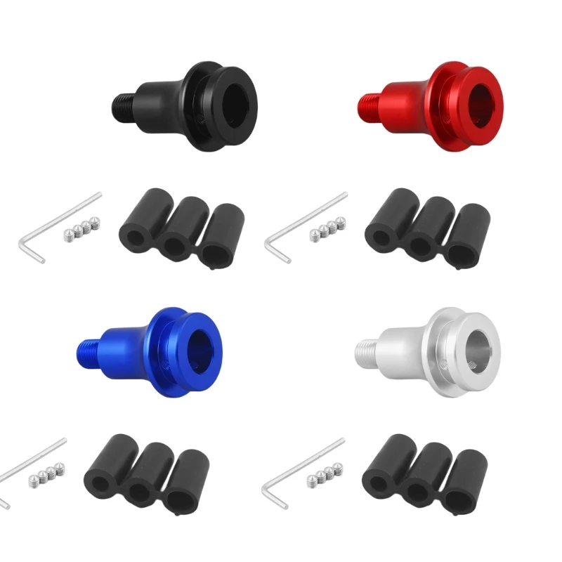400B Manual Transmission Gear Knob Thread Converter produced From Hard Anodized Aluminum Material