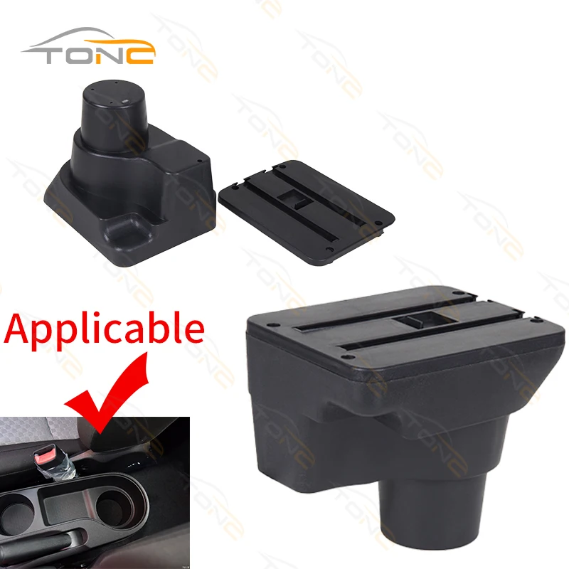 For Kia Rio 4 Armrest For Kia Rio Car Armrest Auto Storage Box Car Accessorie Retrofit parts Interior details 2018-2022
