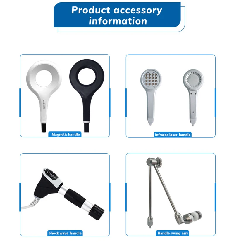New 5T PMST Magnetic Ring and Pneumatic Shockwave Therapy Machine for Pain Relief and Physical Therapy frozen shoulder treatment