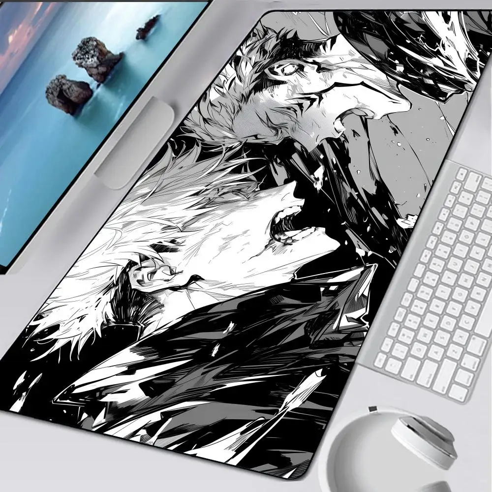 Podkładka pod mysz Anime Jujutsu Kaisen, gumowa mata, podkładka pod laptopa XXL, podkładka pod mysz do notebooka, akcesoria gamingowe do komputera, na stół do gier