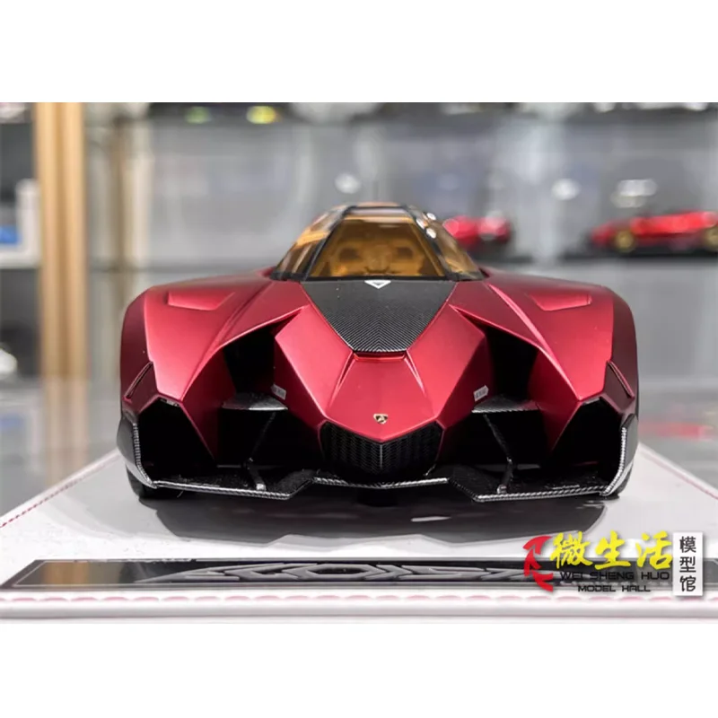 CE 1/18 Lamborghini Egoista Harzlegierung Spielzeug Kraftfahrzeug Druckguss Metallmodell Geschenke
