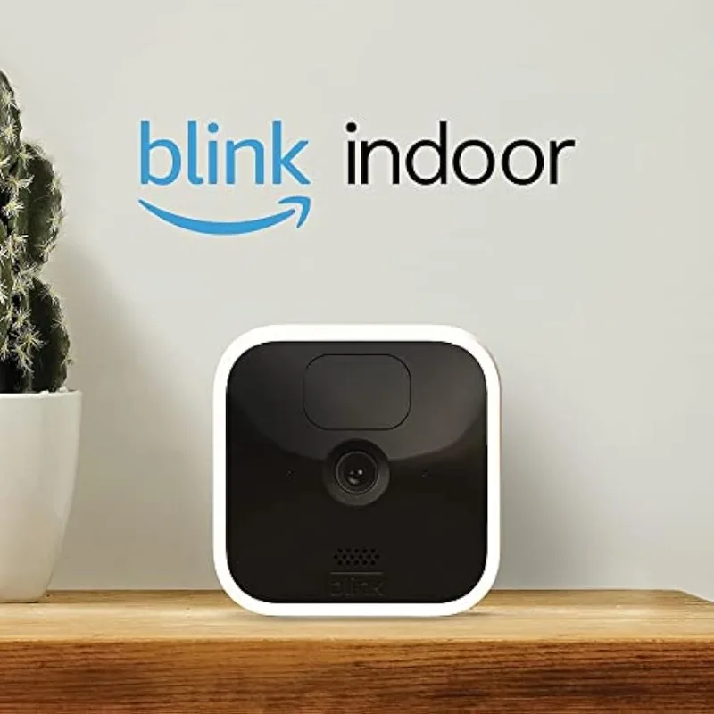 

Blink Indoor (3rd Gen) – wireless, HD security camera with two-year battery life, motion detection