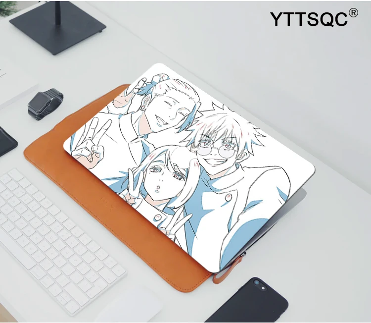 Imagem -05 - Jujutsu Kaisen Anime Hard Shell para Laptop Escola de Tóquio Capa para Macbook Air m2 m1 Pro 13 14 16 Mac A2681 A2337 A2338 A2681