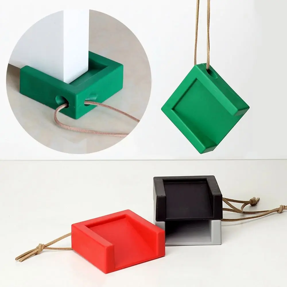 

Новый силиконовый дверной стопор, настенные протекторы, противоударный напольный держатель, сильное всасывание, самоклеящийся дверной стопор для спальни