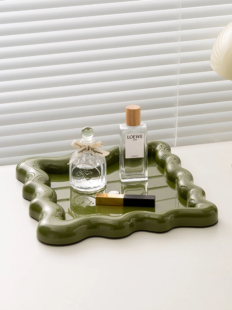 【EpeiusHome】Home storage square Ripple tray