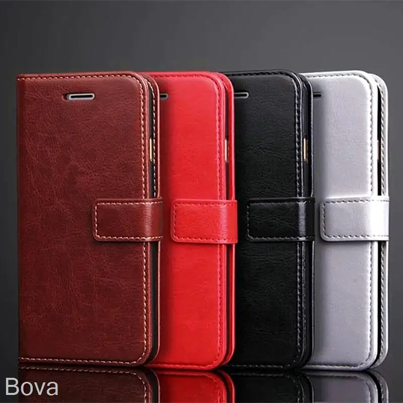 حامل بطاقة حافظة لهاتف هواوي ميت 20 لايت بولي Leather حافظة جلدية ريترو محفظة حقيبة هاتف مزودة بحقيبة عمل Fundas Coque