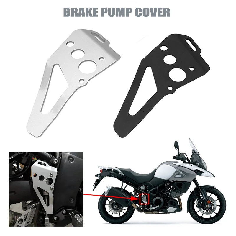 CNC Brake Pump Cover Caps Fit For Suzuki V-Storm DL1000 VStorm DL 1000 2015 2016 2017 2018 2019 2020 Motorcycle Accessories