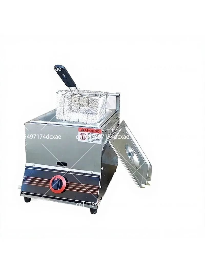 Commercial Gas Fryer for French Fries, Chicken Chops, Odong Noodles, Liquefied Gas Stalls