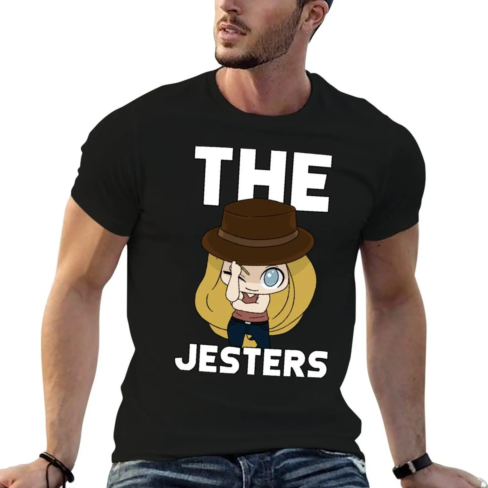 Camiseta The Jesters - Jes Macallan fans v2, camisetas para hombre, camiseta ajustada para hombre, camiseta 100% algodón