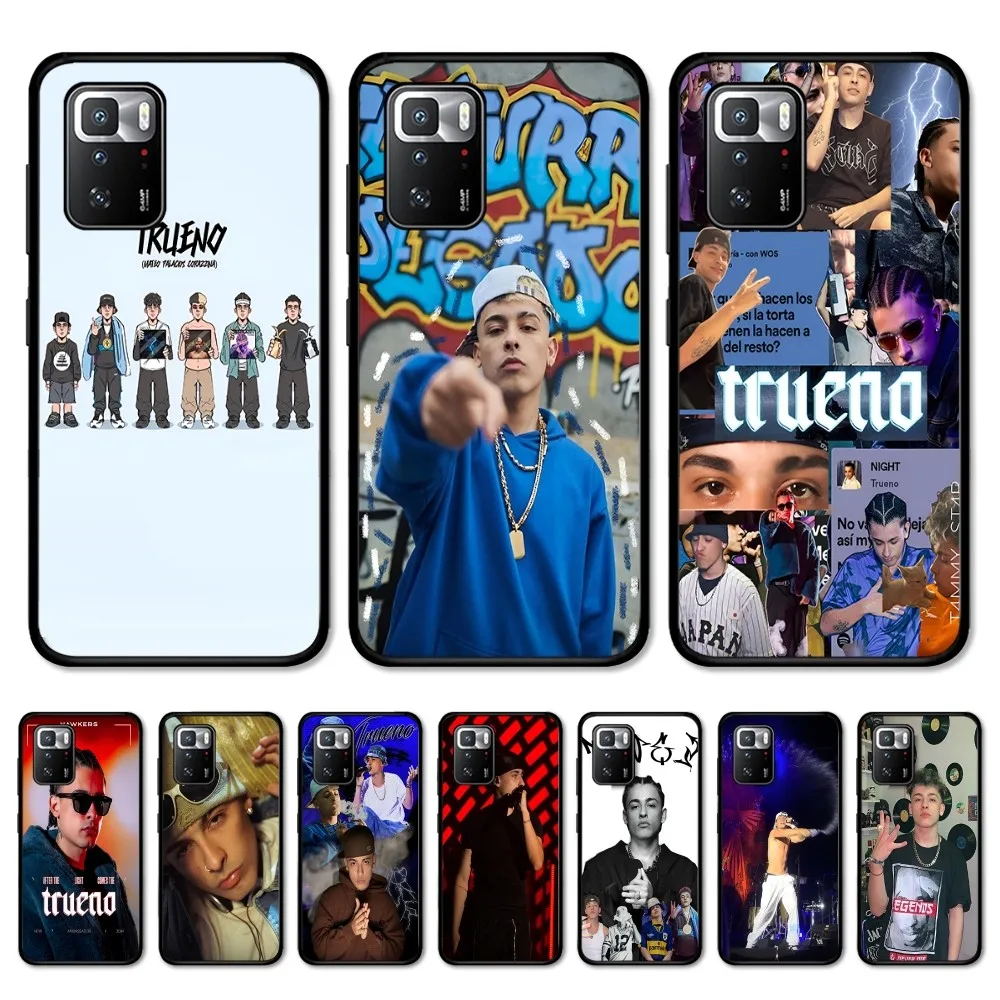 

T-Trueno Rapper Phone Case For Redmi 5 6 7 8 9 10 Plus Pro 6 7 8 9 A GO K20 K30 K40 Pro Plus F3 Fundas