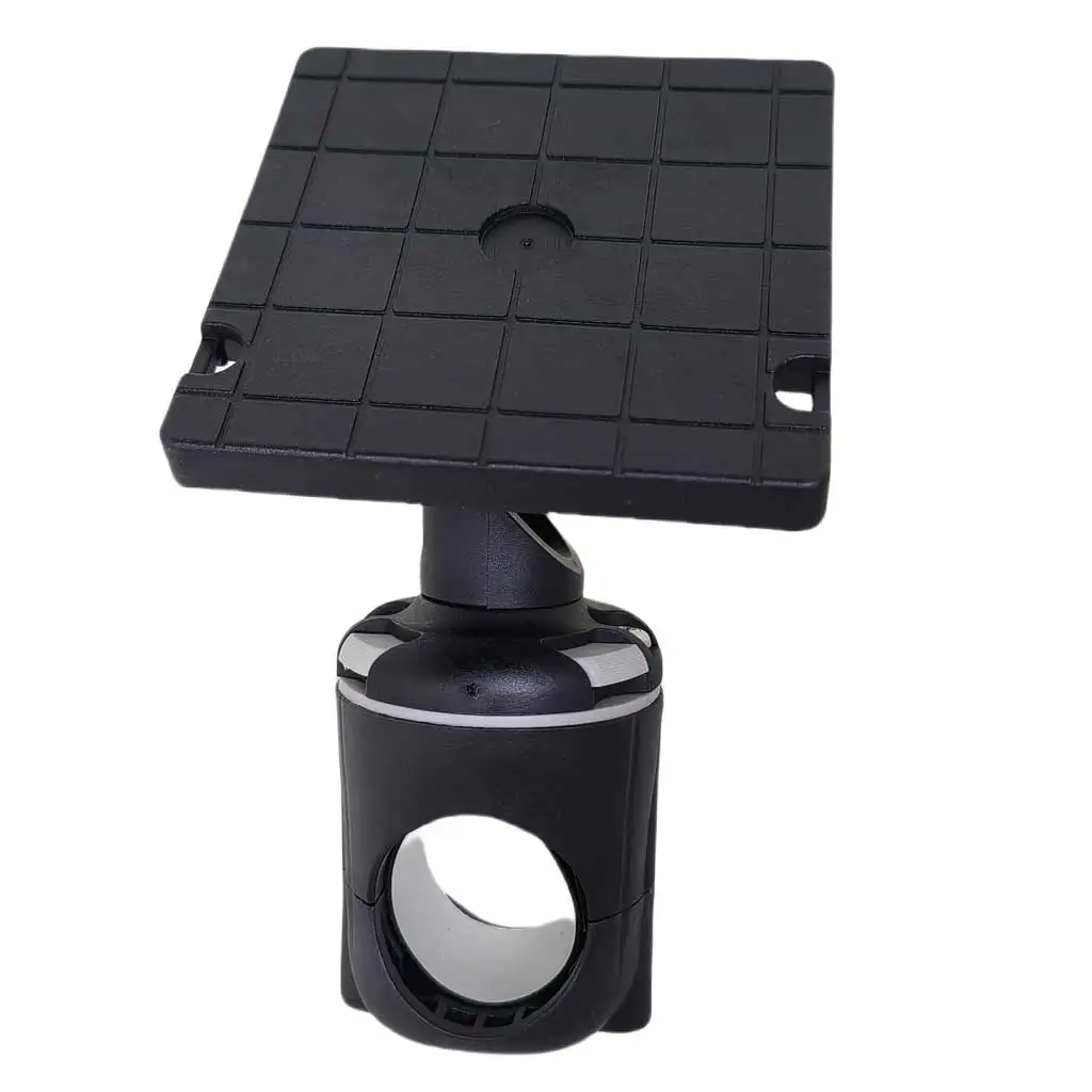 Kayak Canoe Track Rail Fishfinder Mount PVC Boat GPS Sounder Handrail Holder Draft Dinghy SUP Board Electronic Device Supporter view 3