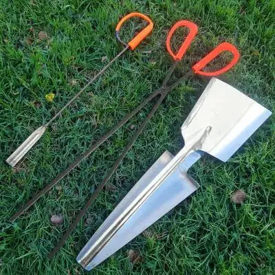 

Набор из 5 инструментов для камина: лопатка, кочерга, щипцы, подъемник для дров, совок для золы, очиститель для дровяных печей и грилей