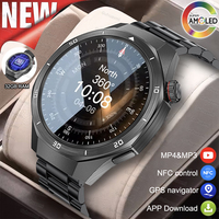 For HUAWEI GT 5 Pro 2025 New SmartWatches 32Gb Memory MP3&MP4 APP Download AGPS Navigation map Bluetooth call NFC SmartBracelet